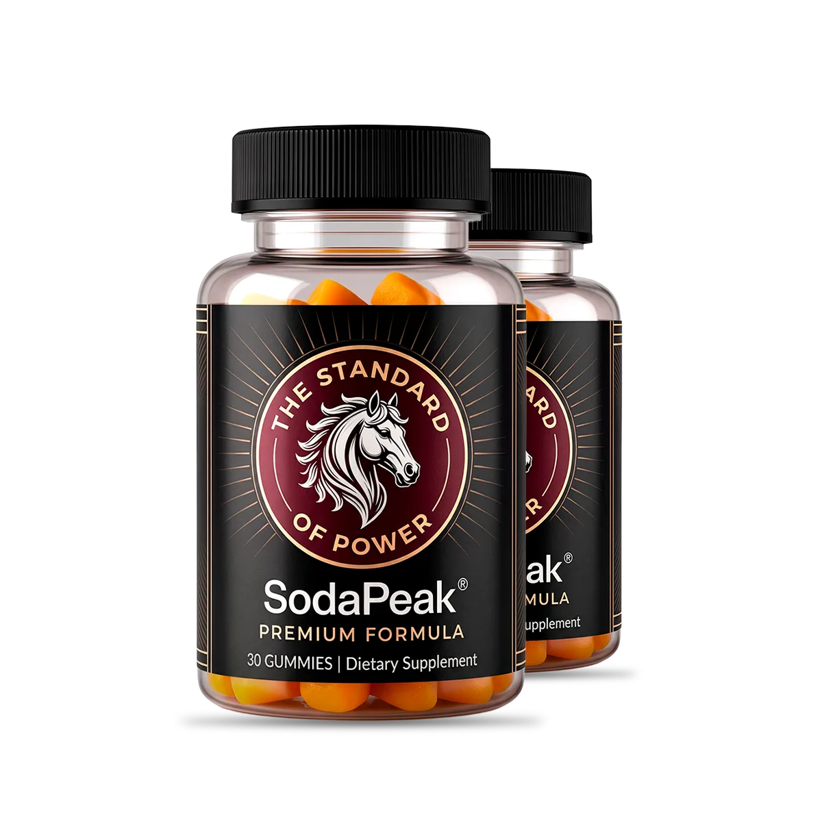 SodaPeak      1 Bottle – Natural Energy & Metabolism Support Supplement